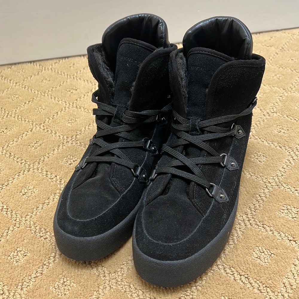 Kendall+Kylie fur-lined boots